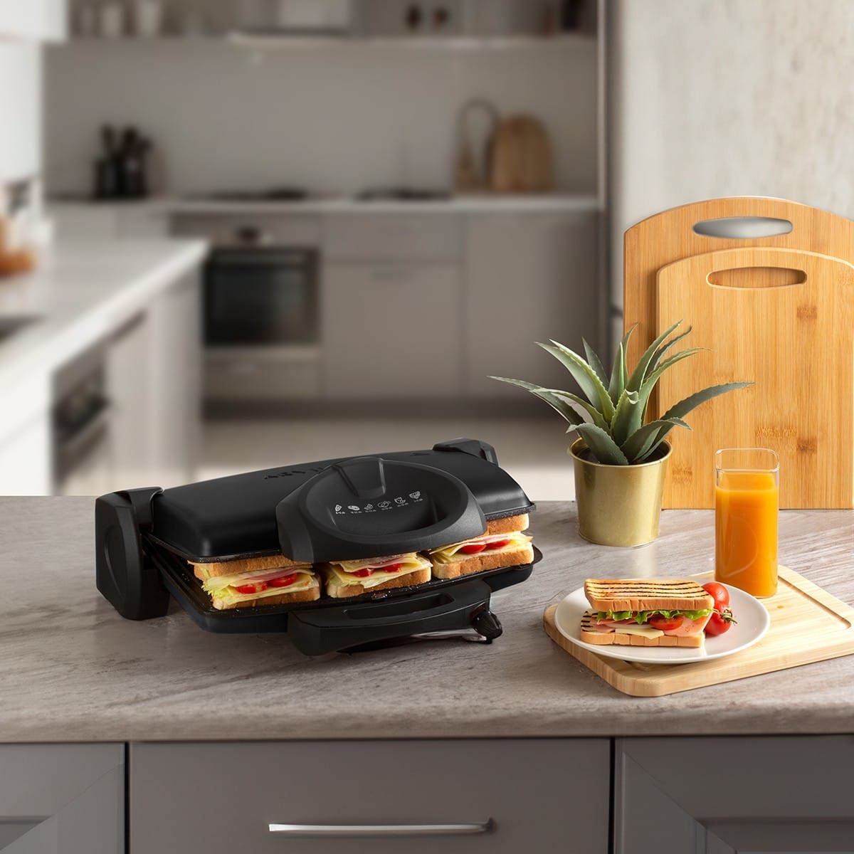 Aryıldız Contact Grill Tost Makinesi - Görsel 4
