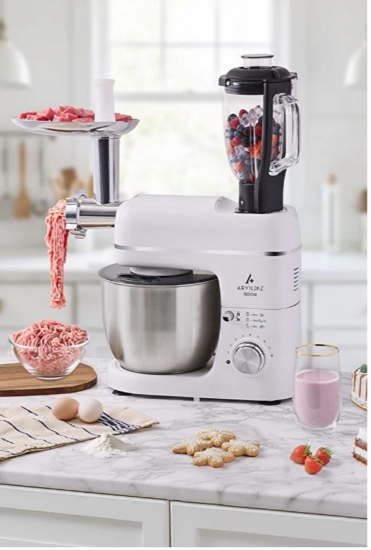 Aryıldız Multi 3IN1 5Lt Stand Mikser Mutfak Şefi - Görsel 2