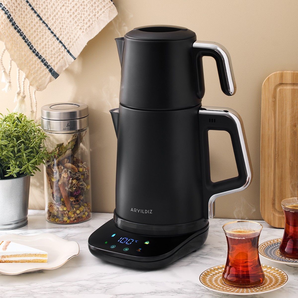 Aryıldız Vision Steel Çay Makinesi - Görsel 5