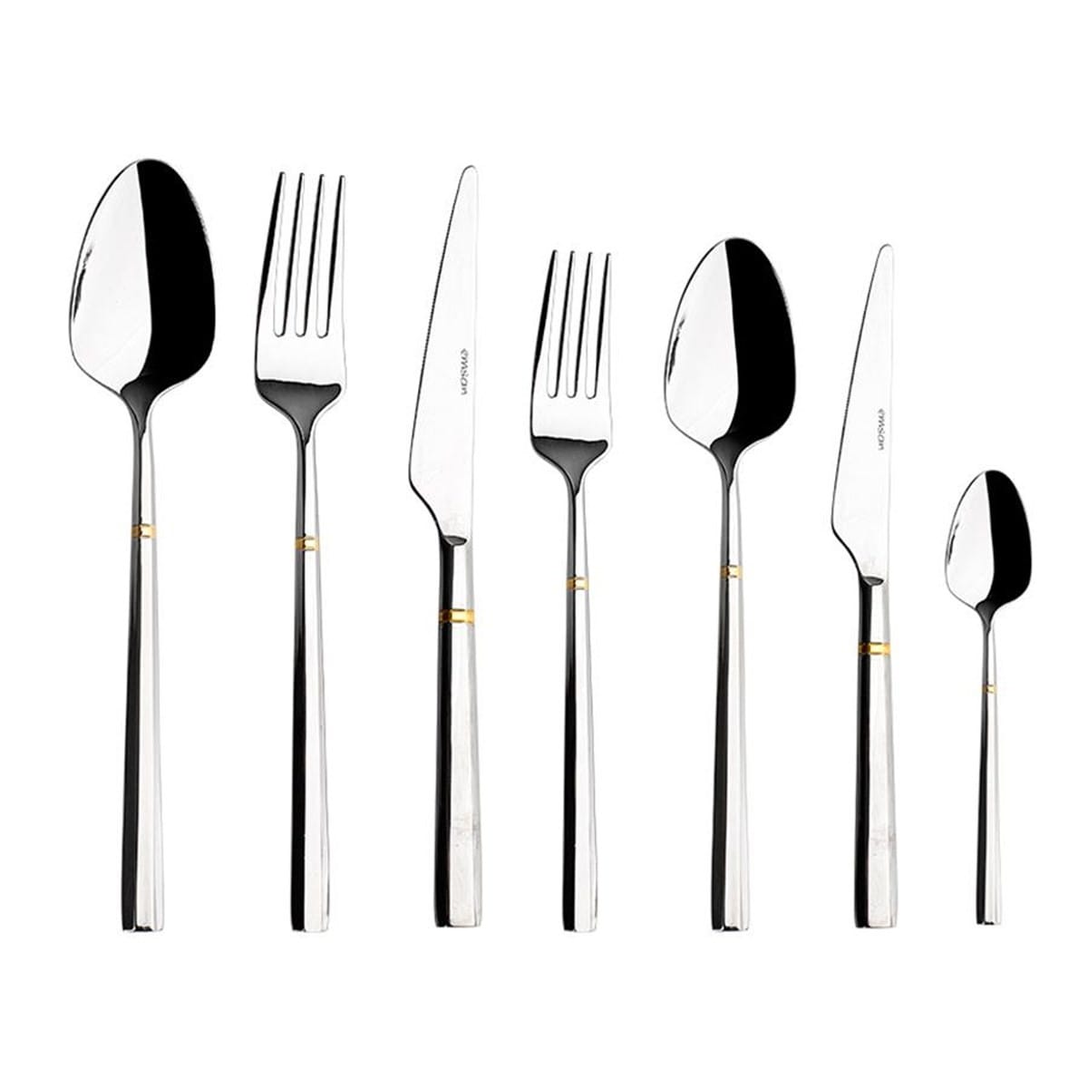Emsan Elegance Penta 84 Parça Lüks Kutulu Çatal Kaşık Bıçak Takımı - Görsel 5