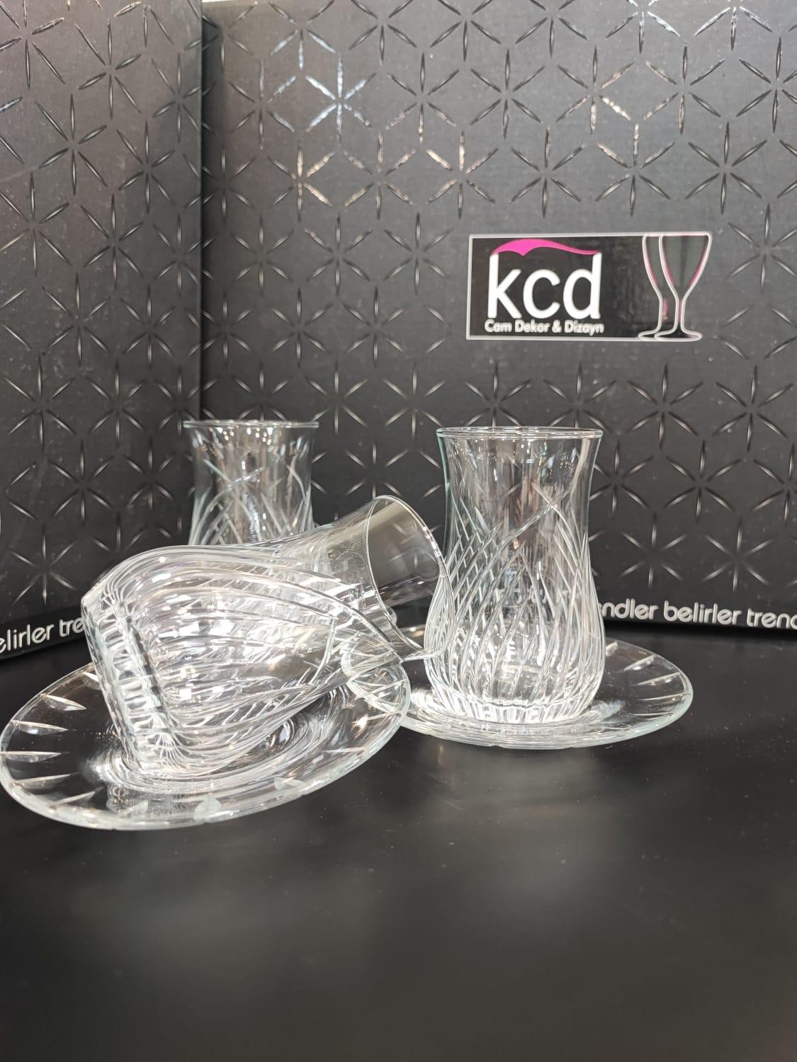 Kcd 3858S 6 Kişilik 12 Parça Çay Seti - Görsel 2