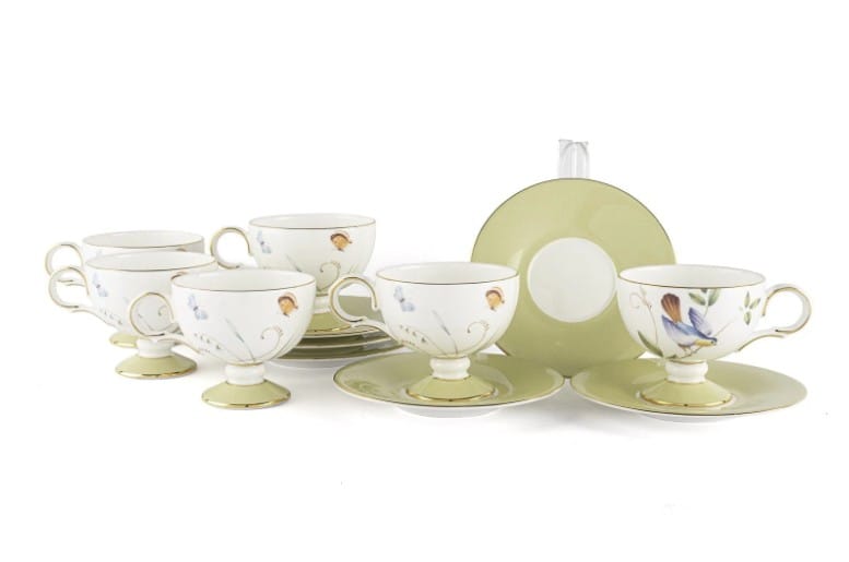 Mikasa Moor Green Garden 6Lı Kahve Fincan Seti - Görsel 2