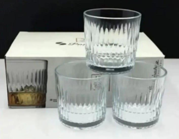 Paşabahçe 520254 3Lü Rain Viski Bardağı - Görsel 3