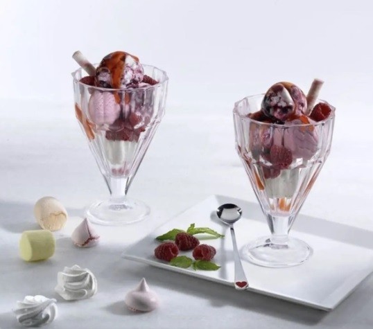 Paşabahçe 68136 2Li Pleats Dondurmalık Kase Takımı - Görsel 2