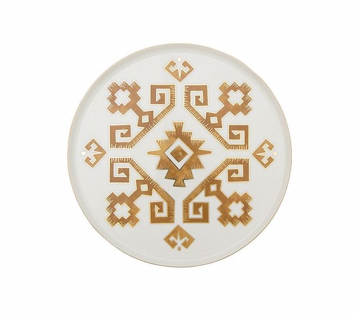 Porland Arabesque 6Lı Düz Pasta Tabak Takımı Karma Desen - Görsel 4