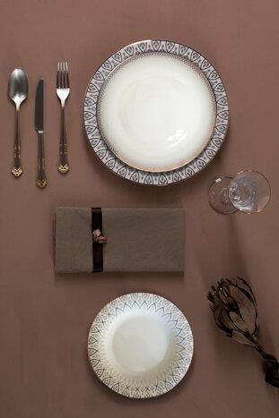 Porland Sweet Romantıc 60 Parça Yemek Takımı